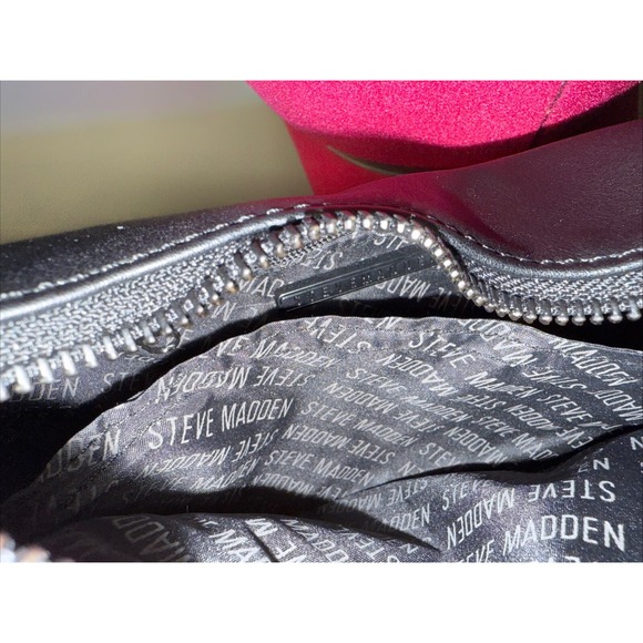 Steve Madden Women's Black Rhinestones Bpauli Shoulder Bag Purse New - Picture 5 of 5